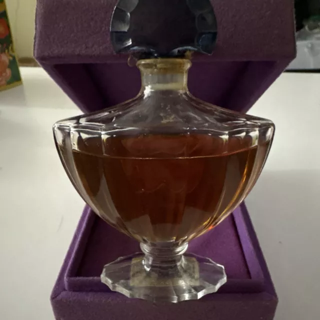 VINTAGE GUERLAIN SHALIMAR Paris France Perfume With Box $49.99 - PicClick