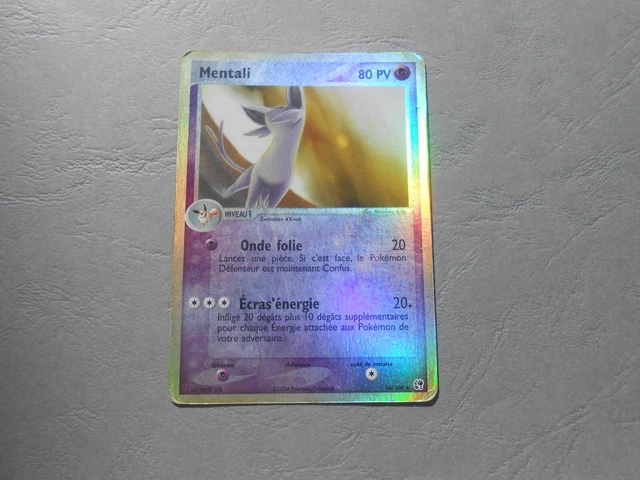 Pokemon Card - Block EX Sandstorm 16/100 Mentali PV80 - RARE REVERSE - FR
