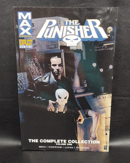 The Punisher Max Tpb Volume 1 Complete Collection / Born 1-4 Ennis Larosa