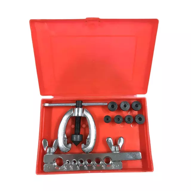 Double Flaring Tool Kit for Bass Lines Copper Aluminum Pipe Refrigeration