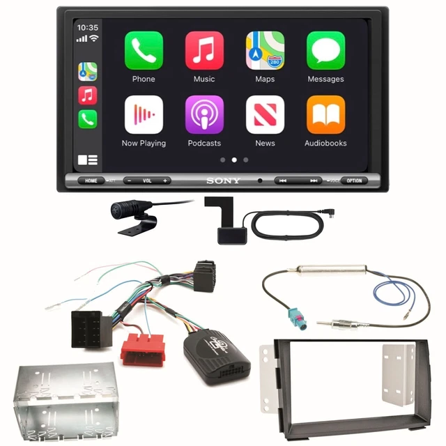 SONY XAVAX3250 BLUETOOTH DAB+ USB CarPlay Android Auto Einbauset für Kia Venga EUR 479,00