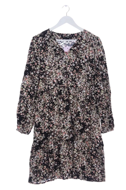 ZERO Abito a maniche lunghe Donna Taglia IT 42 nero-rosa-bianco sporco