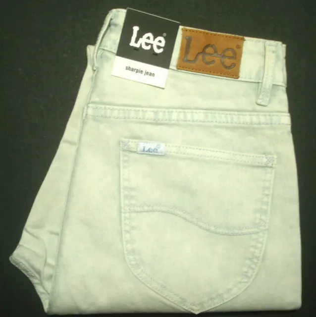 Lee BNWT Womens Size 10 Measured W26 X L29 Sharpie Ghost Grey Denim Jeans