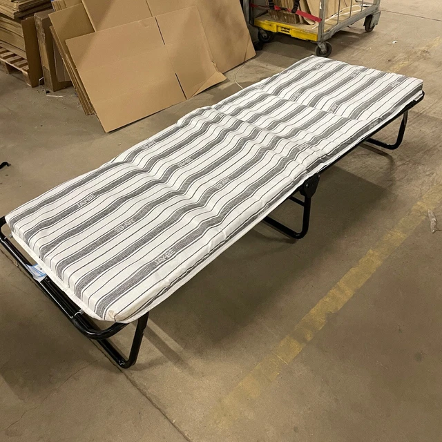 JAYBE VALUE SINGLE Folding Bed with Rebound eFibre Mattress Open
