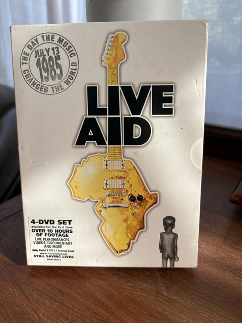 4DVD BOX・LIVE AID ／JULY 13 ／1985！ 4DVD BOX・LIVE AID ／JULY 13 ／1985！ Amazon.com: Live Aid
