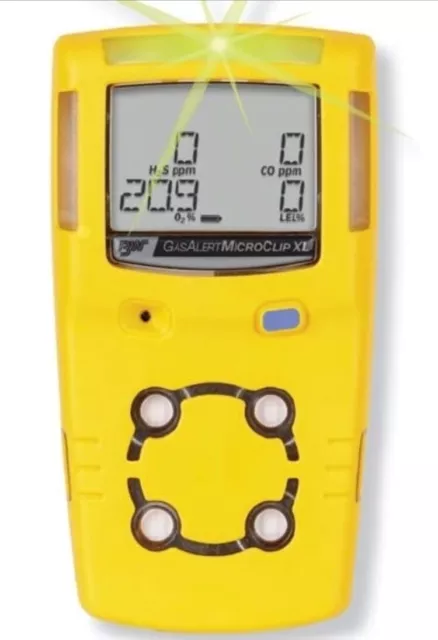 BW Technologies BW Microclip XL 4-gas Detector Four Gas Monitor Calibrated