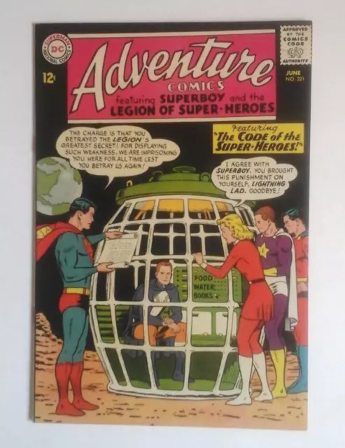 Adventure  Comics  # 321  Near Mint Minus  Ex Cgc 9.2  1964