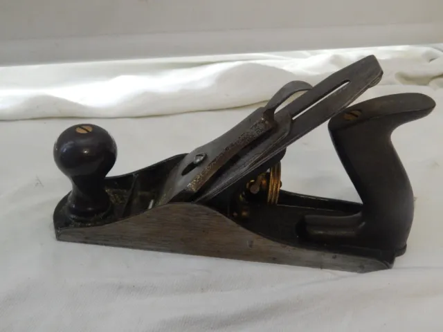 Vintage Stanley No 4 Wood Working Plane Hand Tool