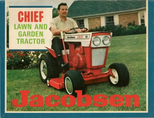 Sales Brochure Fits 1965 Jacobsen Chief 0001