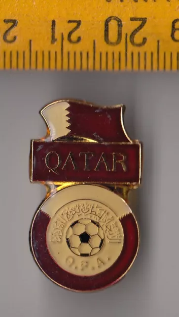 QFA Qatar Football Federation Association pin badge logo