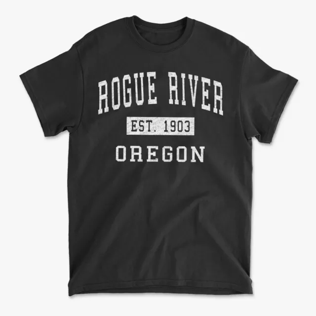 Rogue River Oregon Classic Established T-Shirt