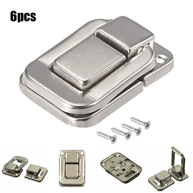 24 Vis Kits Verrou Fermoir Clips 38 25mm for Étuis Nickel Finition Qualité