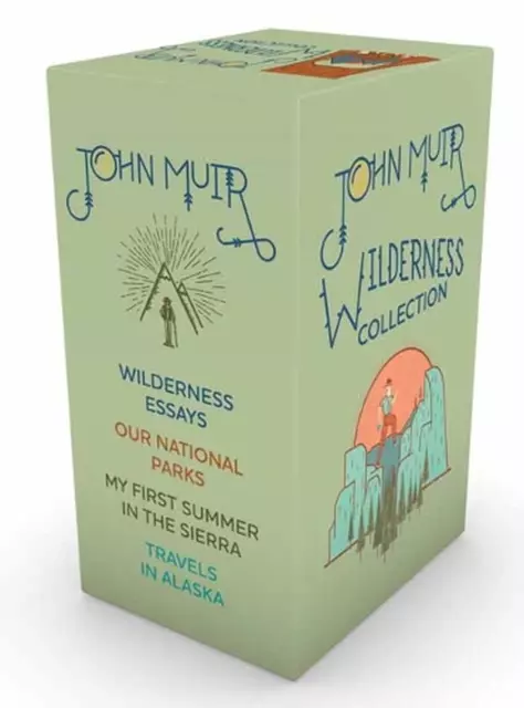 John Muir Wilderness Box Set by John Muir Hardcover Book