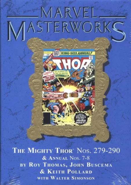 Marvel Masterworks Mighty Thor Hc Volume 18-280 Gold Variant Oop