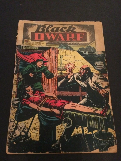 Red Seal Comics 14 classic needle GGA bondage cover Fair condition torn cover