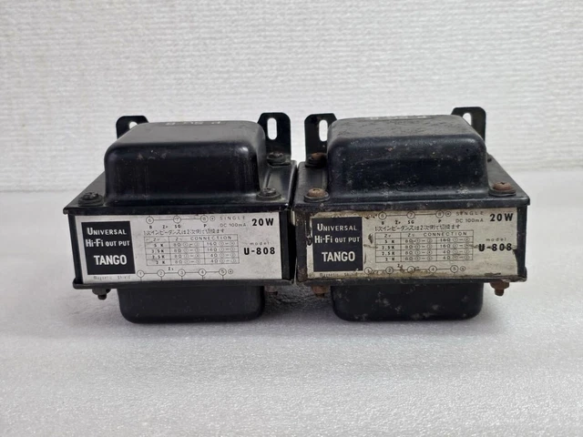 出力トランス　TANGO Ｕ-８０８ TANGO U-808 シングル用 出力トランス