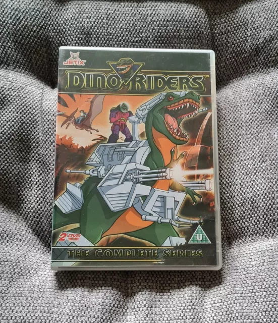 DINO RIDERS (Komplette Serie) 2 DVD Box Rarität OOP Captain Future Ghostbusters