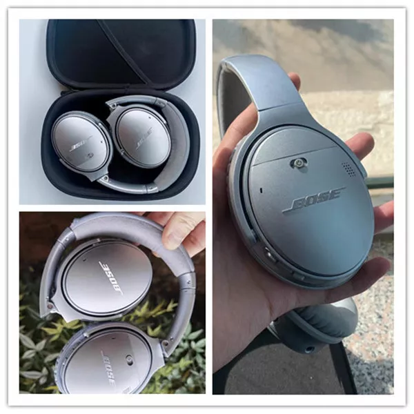 Bose QuietComfort QC35 ii Bluetooth Wireless Over-Ear Headphone Silver