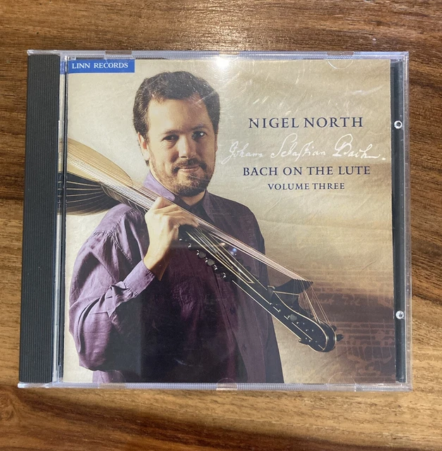 Nigel North: Bach On the Lute Volume 3 CD (Linn Records, 1996) CKD049