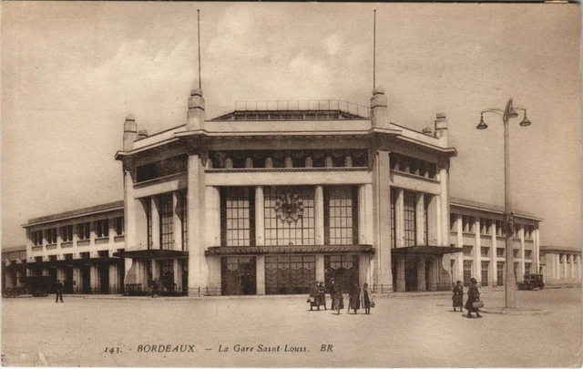 CPA BORDEAUX - La Gare St-Louis (140221)