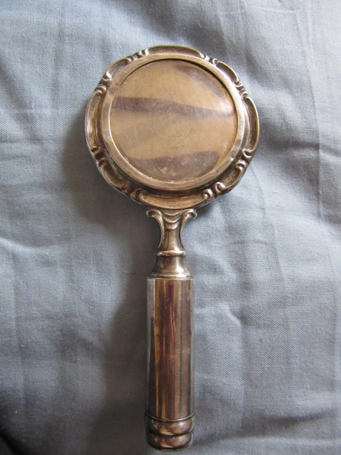 porta cipria con specchio e porta rossetto anni '40
