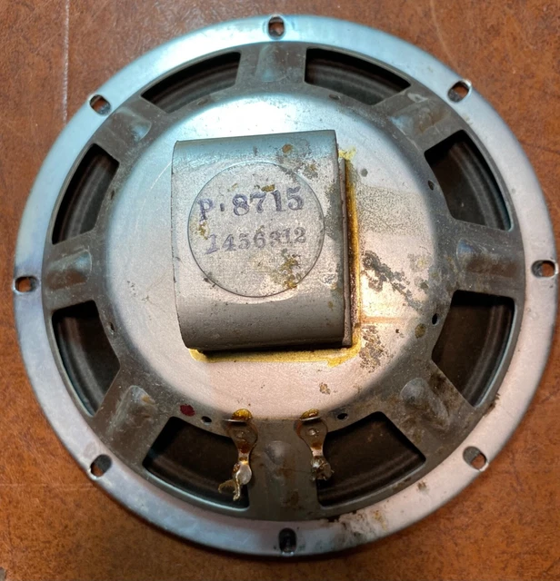 Lowrey DSO Organ 8-1/4" Speaker P8715 - Alnico 8 ohm Lowrey DSO Organ 8-1/4" Speaker P8715 - Alnico 8 ohm