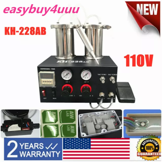 Glue Dispensing Machine Two-component AB Adhesive Epoxy Resin Dispenser KH-228AB