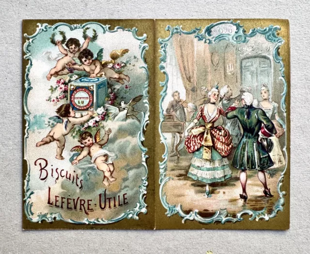 Biscuit LU / Lefèvre-Utile - Calendrier 1898 / État Superbe !