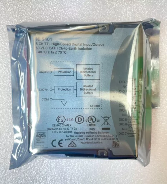 National Instruments NI 9401 cDAQ Modulo ingresso/uscita digitale