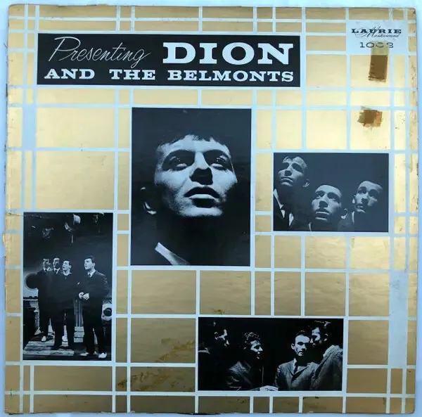 Dion & The Belmonts Presenting Dion And The Belmonts Laurie Records Vinyl LP