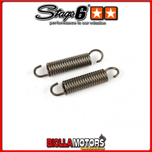 S6-96ET025 Serie molle marmitta (x2) Stage6 50mm STAGE6 RT
