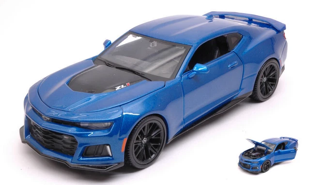 Miniature Chevrolet Camaro ZL1 1:24 – Maisto – Jaune – Modèle 2017 Sous Pression