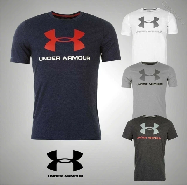Mens Under Armour Large Printed Loose Fit Sportstyle Logo T Shirt Top Size S-XXL