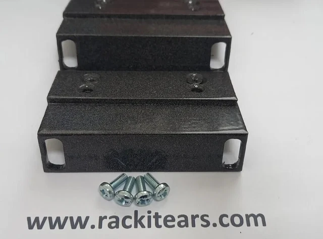 Rack ears to fit E-mu ESI-32 2000 4000 with mounting screws Emu sampler