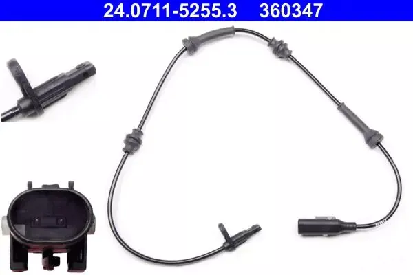 ABS-Raddrehzahlsensor 24.0711-5255.3 ATE für ALFA ROMEO GIULIETTA