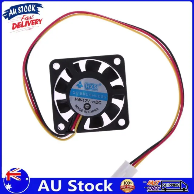 AU 3 Pin 40mm Computer CPU Cooler Cooling Fan PC 4cm 40x40x10mm DC 12V