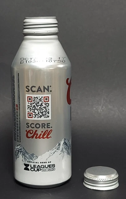 New COORS LIGHT - Aluminum Beer Bottle - MLS and Liga MX - LEAGUES CUP 2023