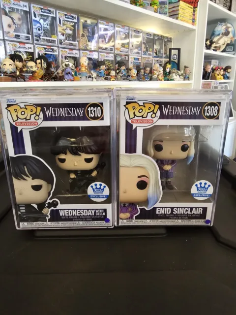 Wednesday and Enid Sinclair Funko Pop  Lot