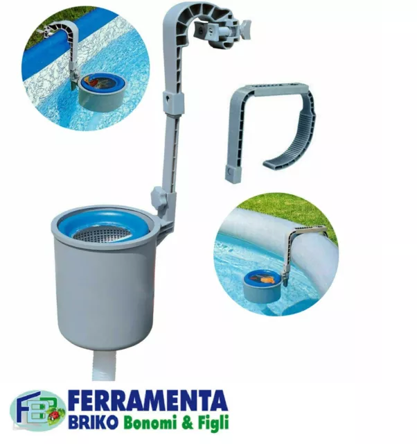 Skimmer Filtro Superficie Da Parete Bestway 58233 Per Pulizia Piscina PISCINE