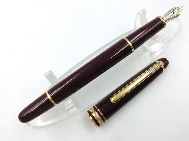 MONTBLANC - モンブラン 万年筆 ブラック シルバー マイスター