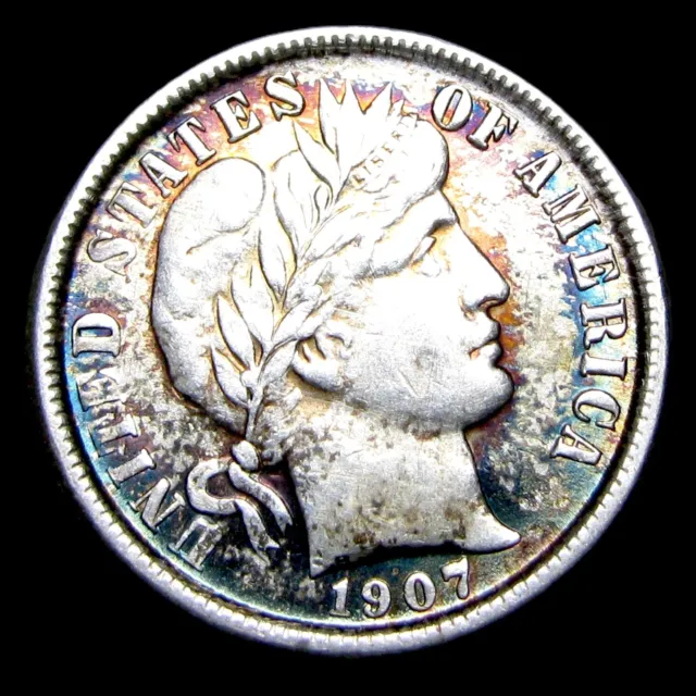 1907-O Barber Dime Silver ---- Stunning Coin ---- #025N