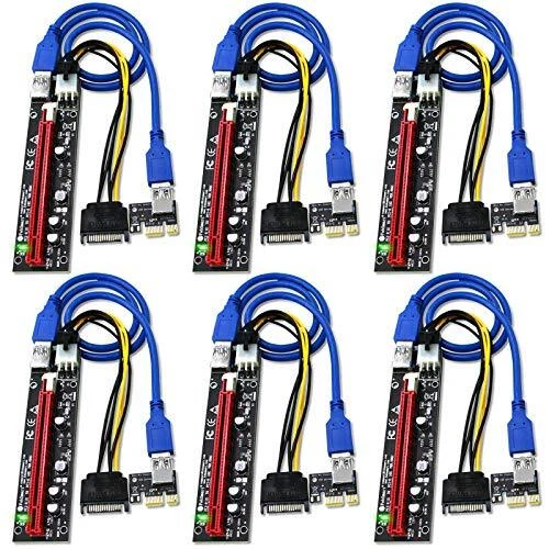 GPU Riser for Ethereum Mining Rigs, PCIE Risers for ETH Mining Rigs,...