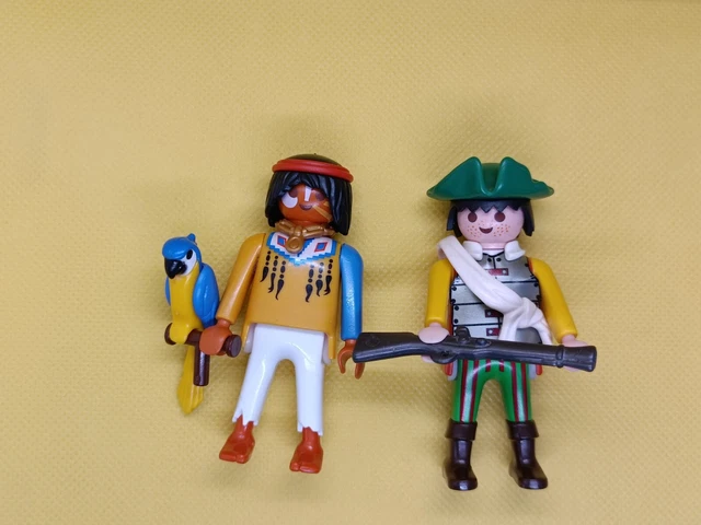 5 Médailles Playmobil Conquistador Espagnol – Gris Rouge Custom Morion