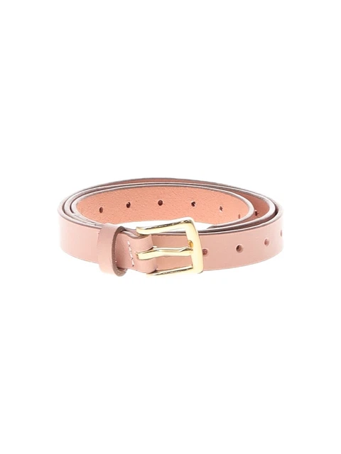 NWT J.Crew Women Pink Leather Belt XS