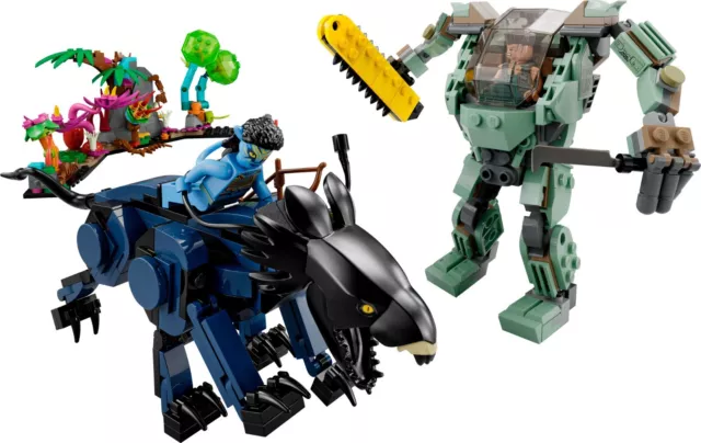 LEGO Avatar 75571 - Neytiri e Thanator Vs. Quaritch con Tuta AMP 3