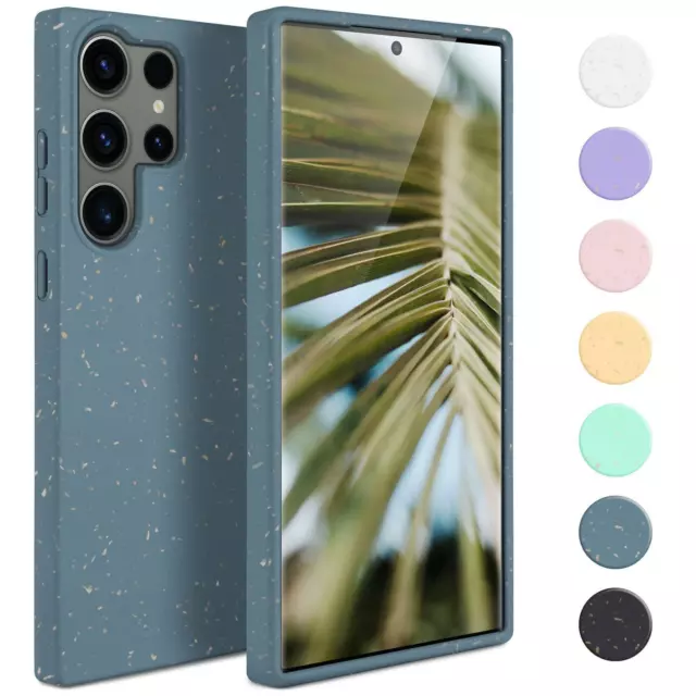 Nachhaltige Handy Hülle für Samsung Galaxy S23 Ultra Case Cover Slim Schutzhülle