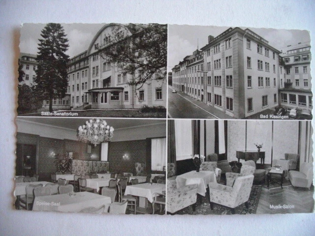 Alte AK Bad Kissingen Saale Sanatorium [Z512]