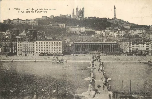 69  Lyon  Pont Du Palais De Justice