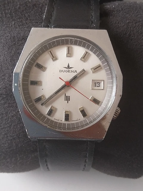 Montre Vintage Nappey Homme Mécanique Années 70 - Diamètre 38mm Fabriqué En France