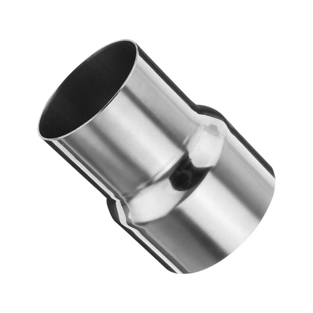 3 Inch to 2.5 Inch OD Stainless Standard Exhaust Pipe Connector Adapter Red O8R9